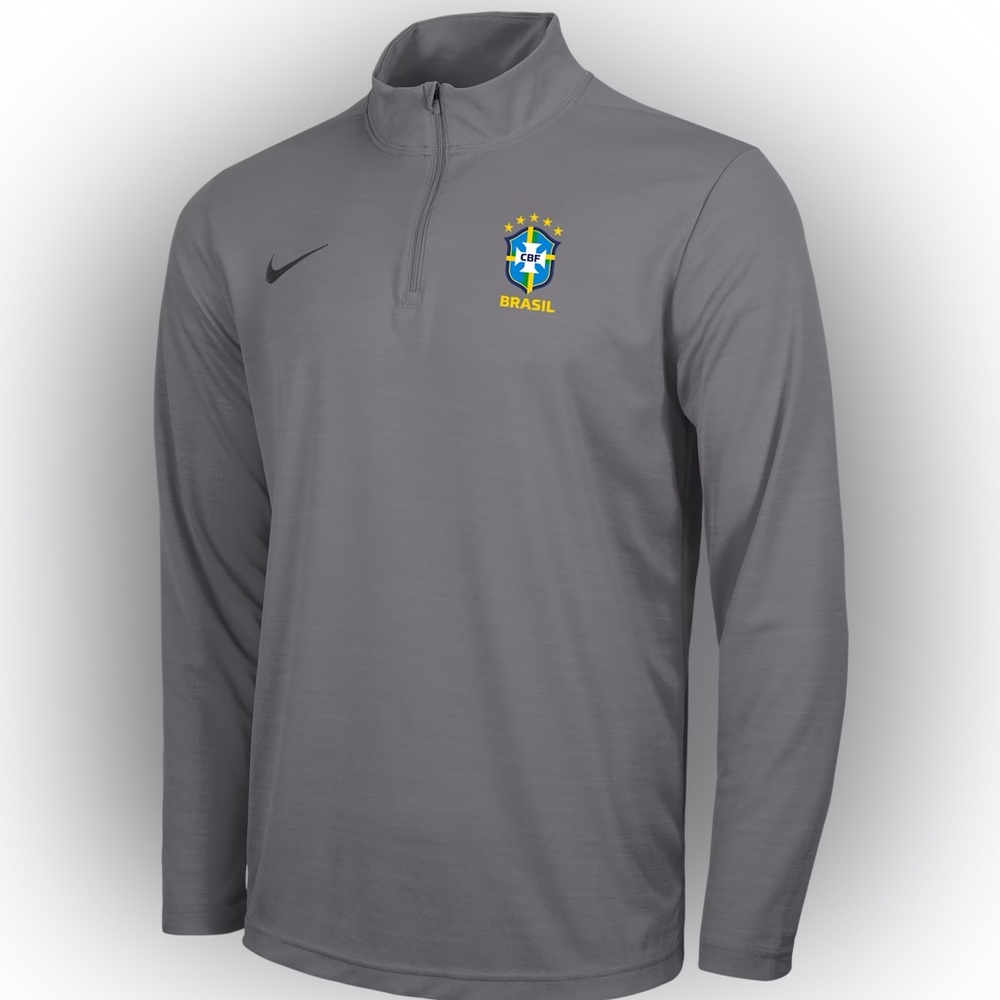 Men’s Nike Brazil 1/4 Zip Intensity Top in M